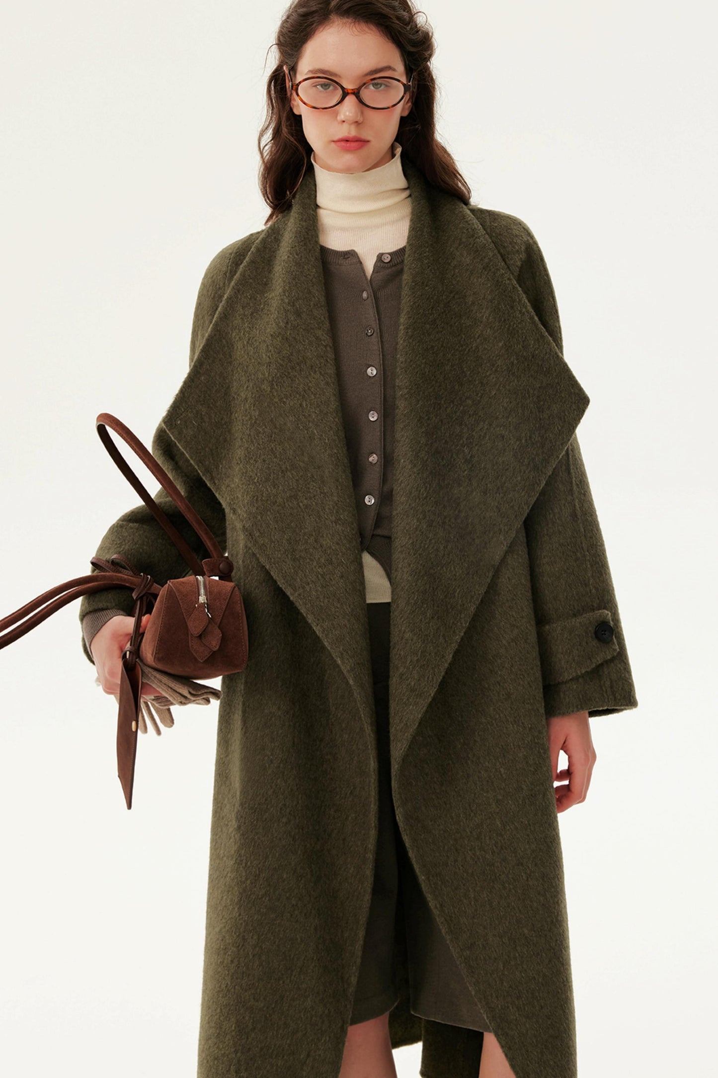 Millard Woolen Bathrobe Coat