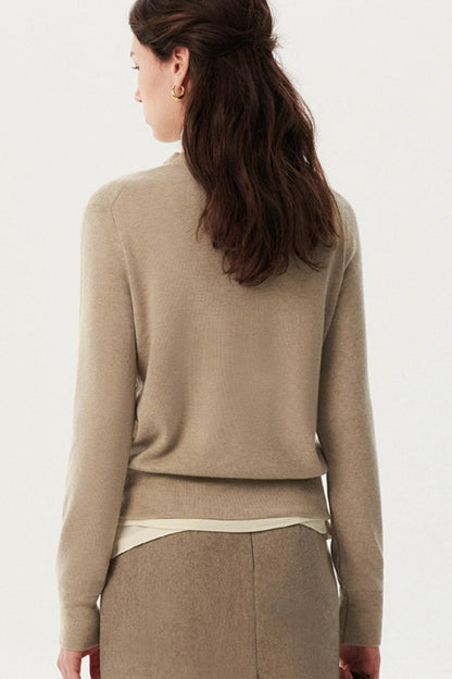 French Wool Blend Sweater