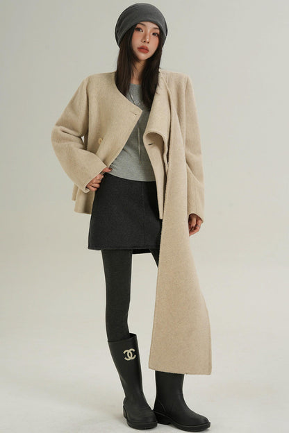 Niche Design Wool Coat