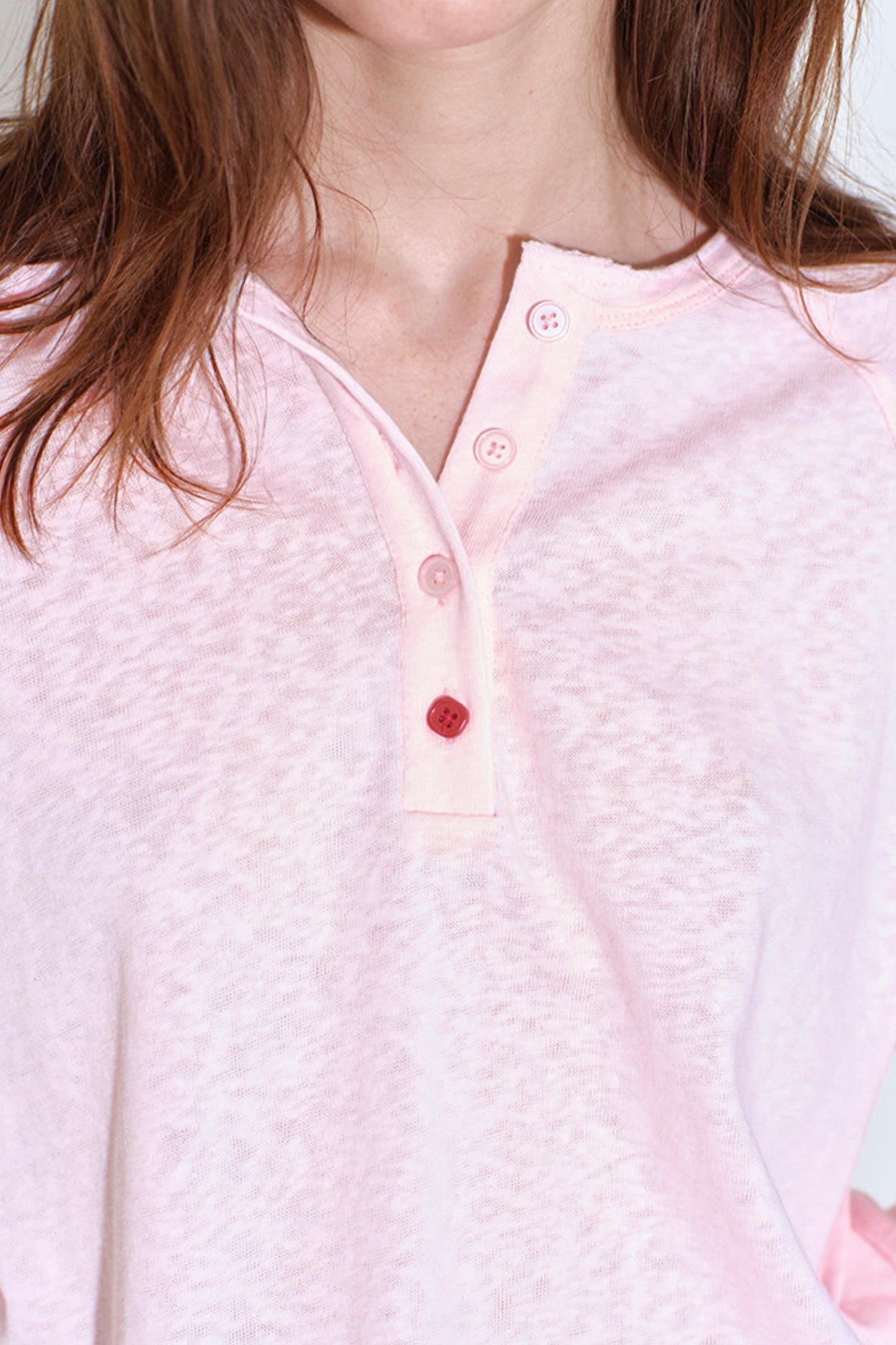 Bright-Colored Raglan T-Shirt