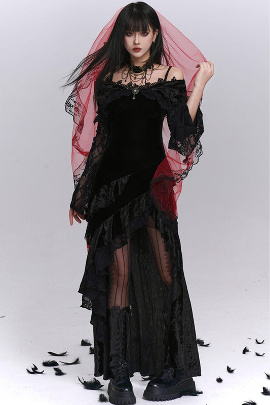 One-Shoulder Camisole Dress