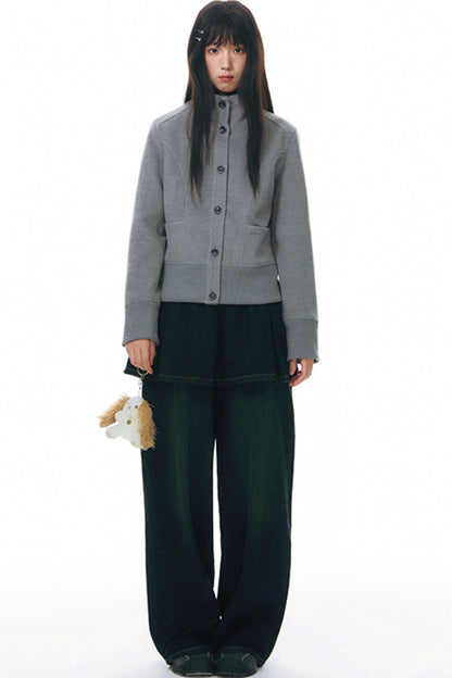 Original Patchwork Tweed Jacket