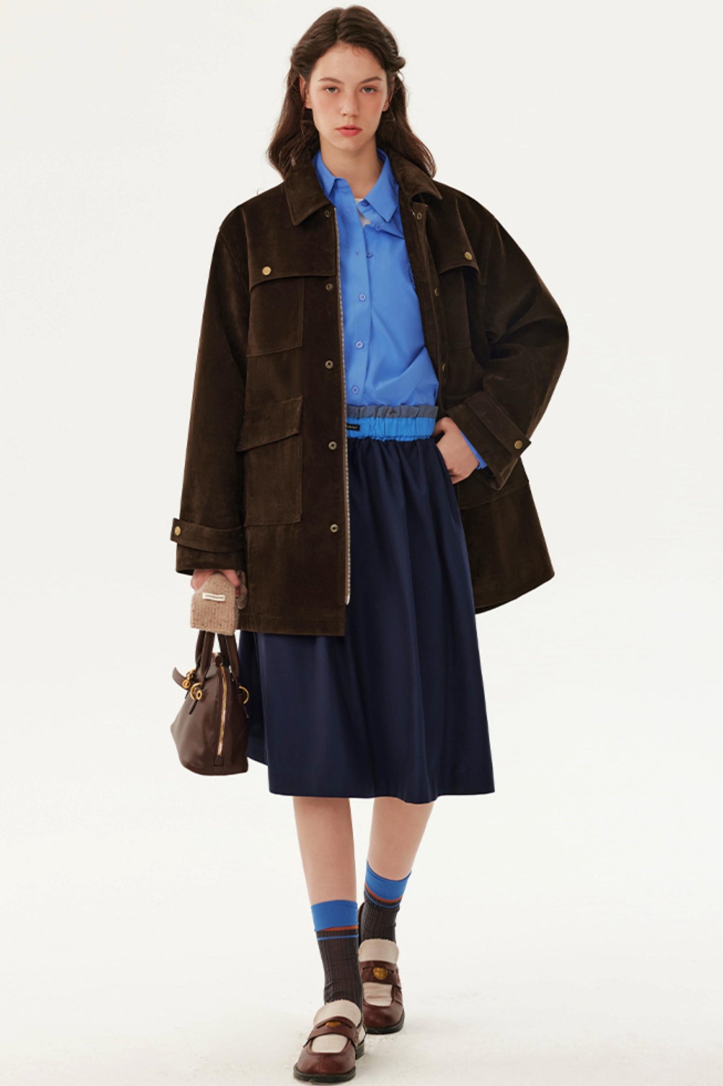 Retro Slimming Suede Jacket