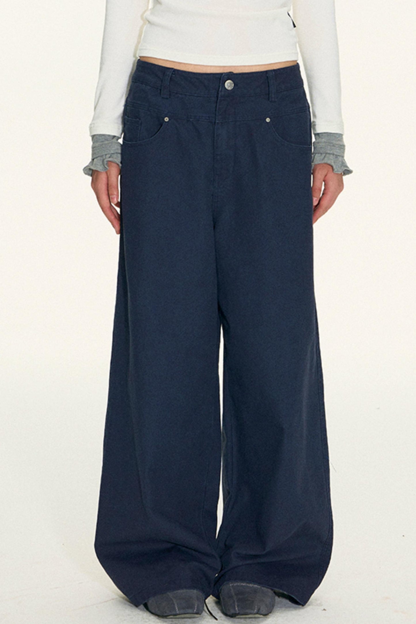 Graphite Retro Cargo Pants