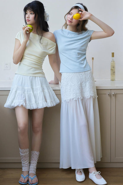 Pleated Summer T-Shirt