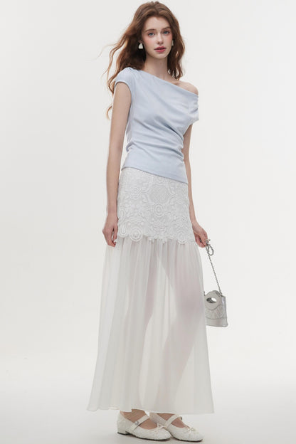 Pleated Summer T-Shirt