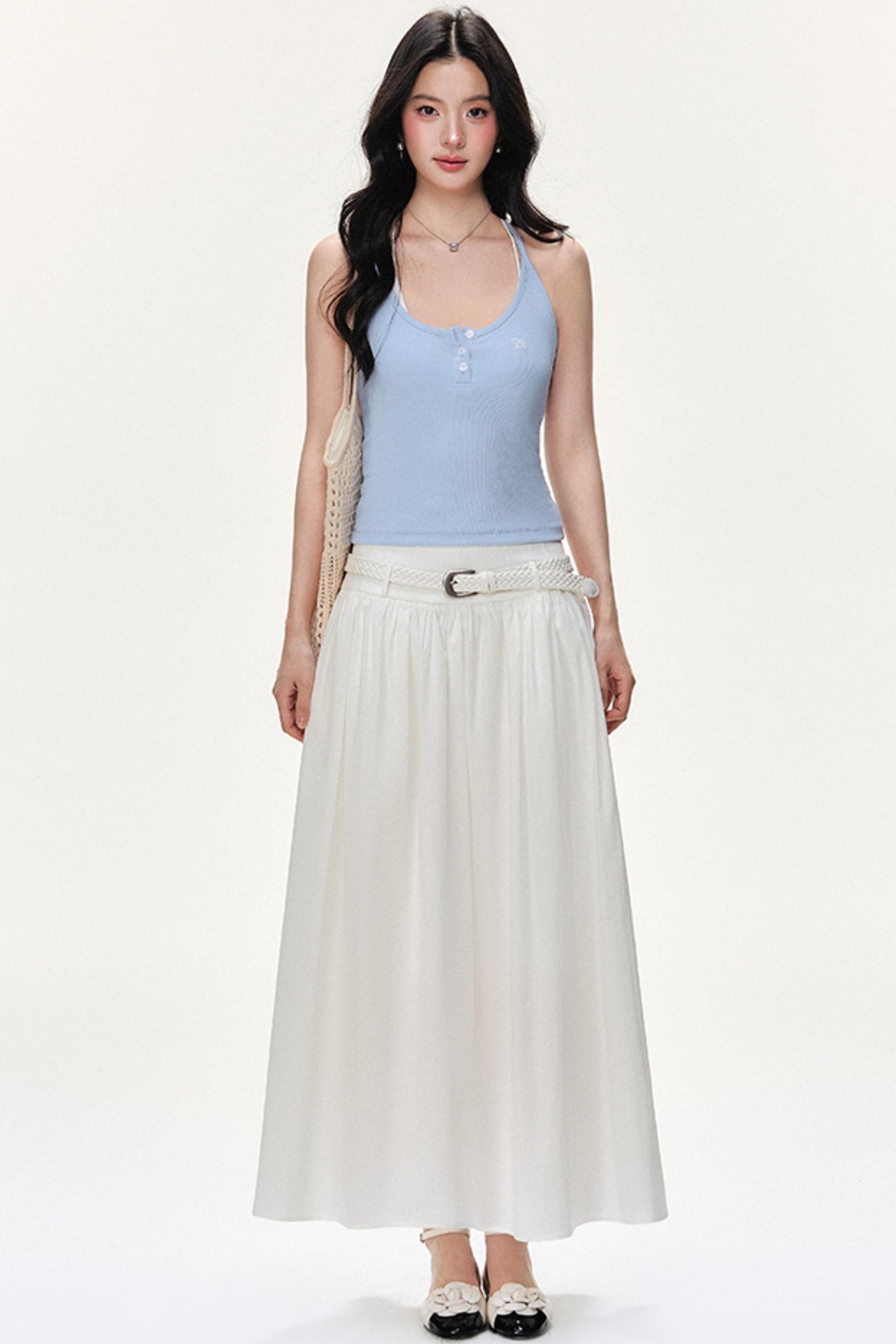 Summer Braided Leather Belt