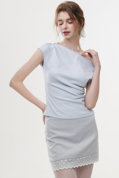 Pleated Summer T-Shirt