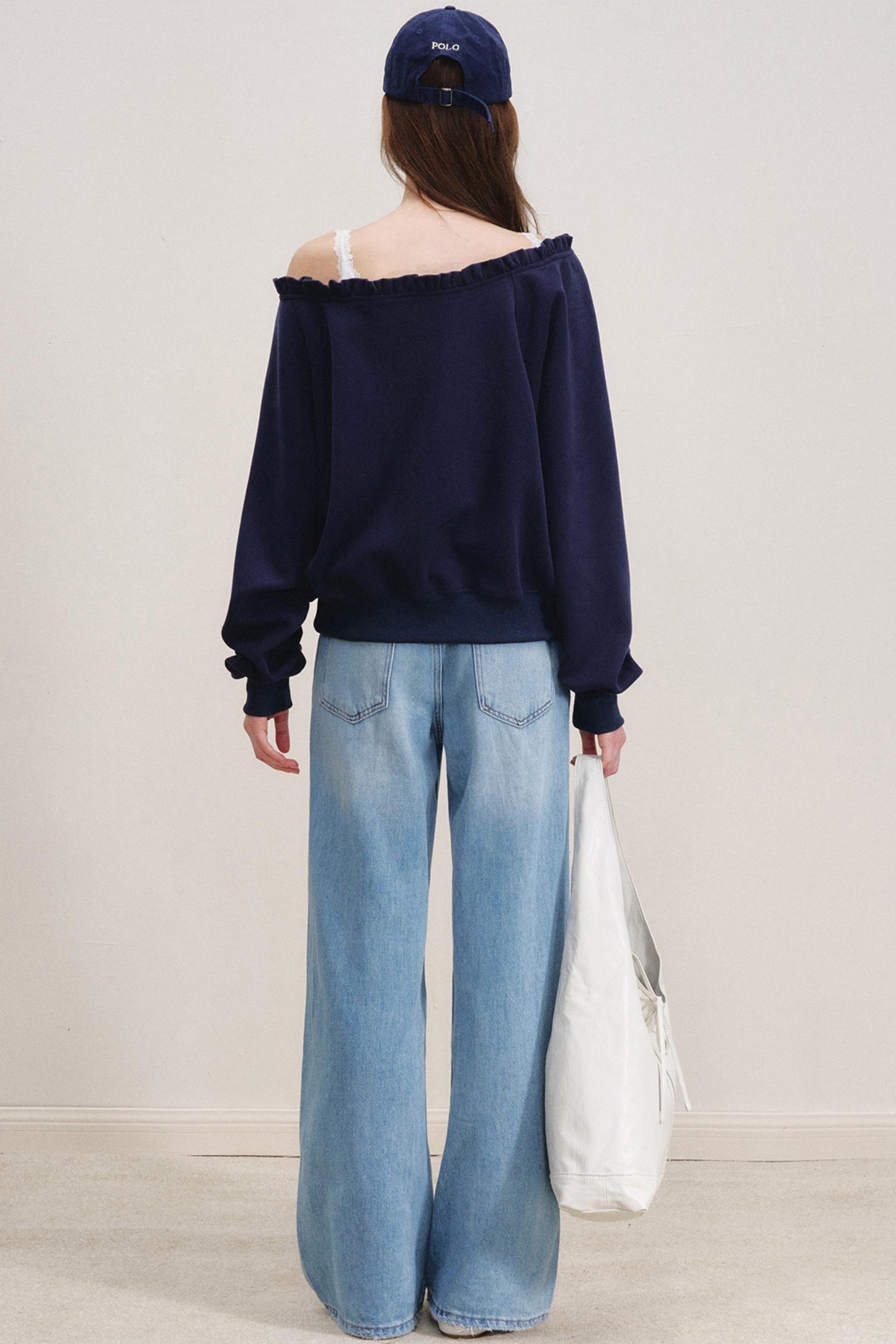 Breathing Cotton Raglan Sweatshirt