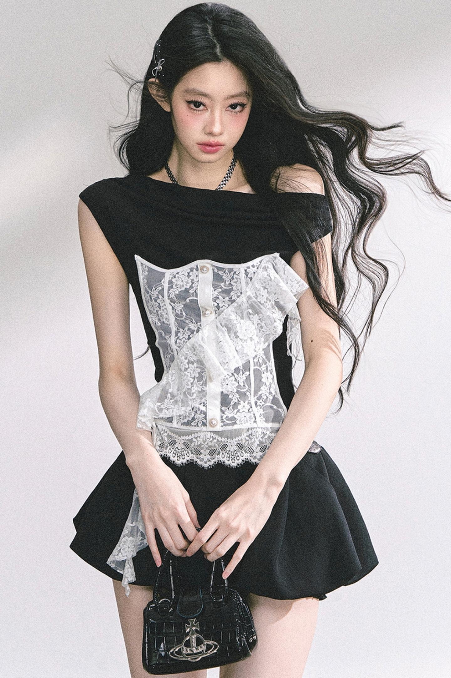 Summer Lace Slimming Top