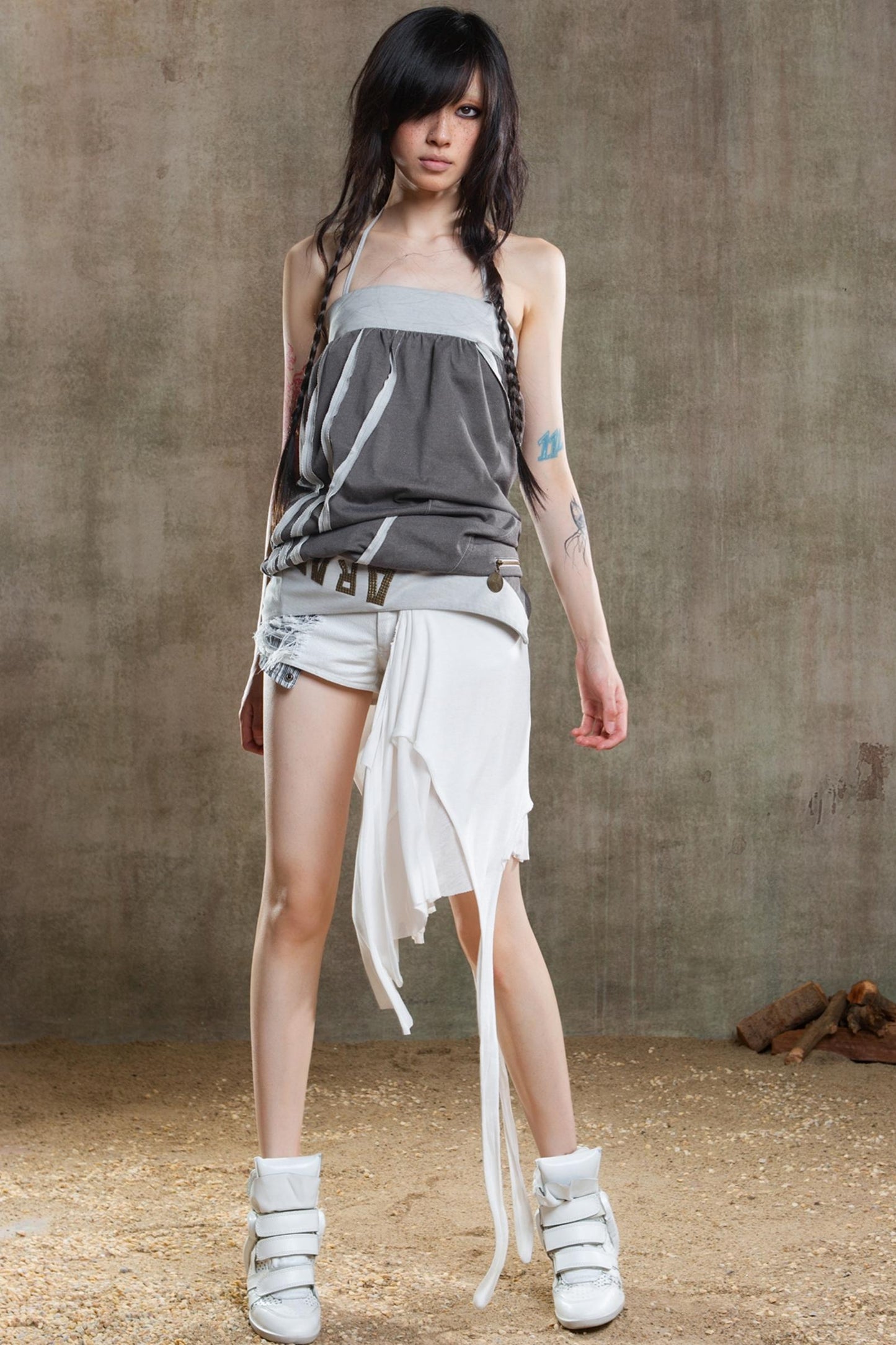 Denim Multi-Wear Shorts