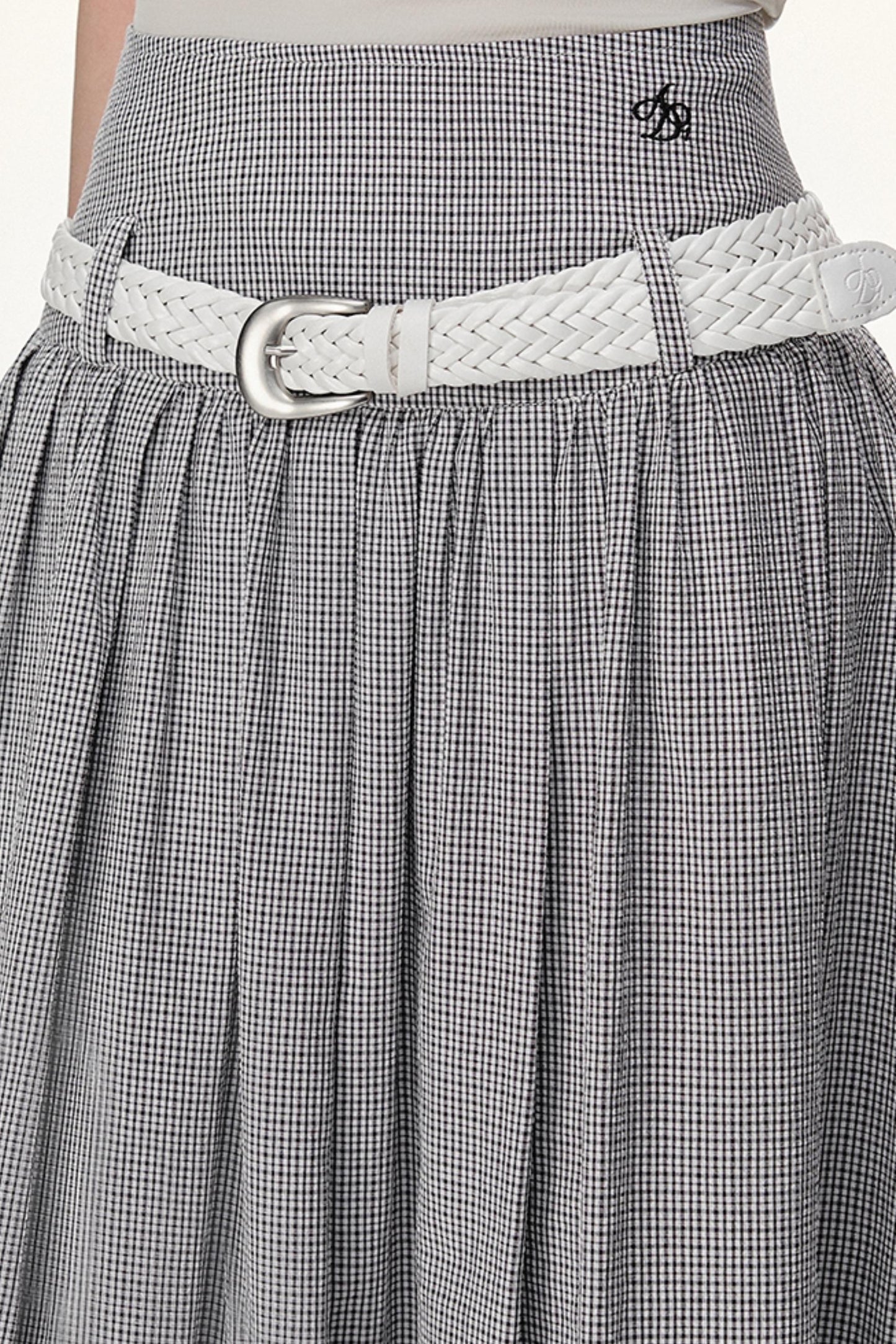 Flowy Solid Flare Skirt