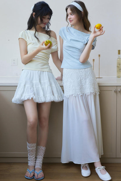 Pleated Summer T-Shirt