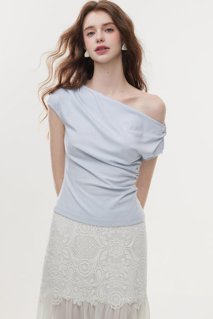 Pleated Summer T-Shirt