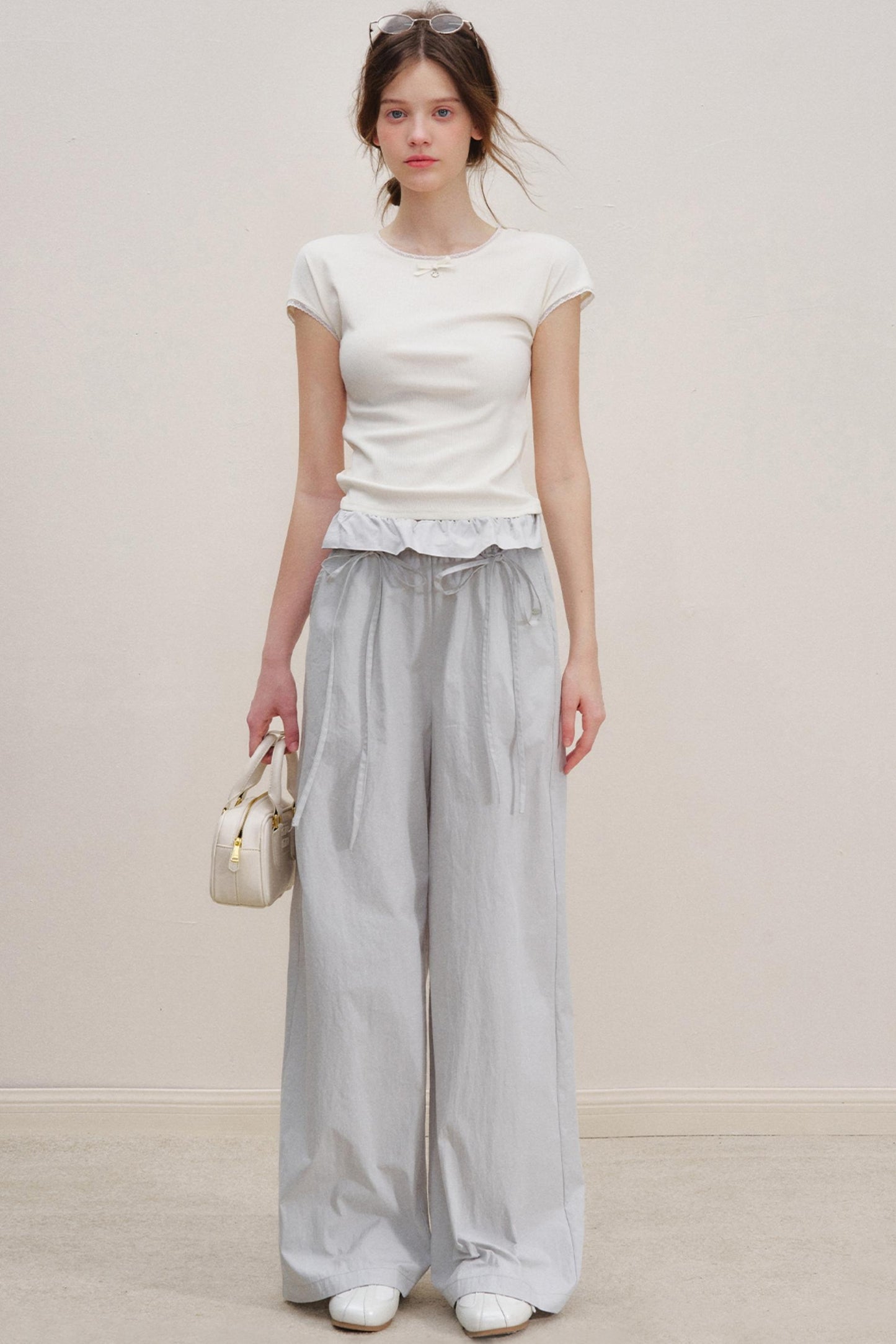 Bow Tie Casual Pants