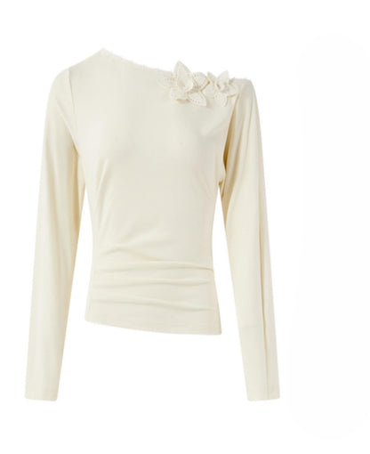 New Knitted Floral Sweater