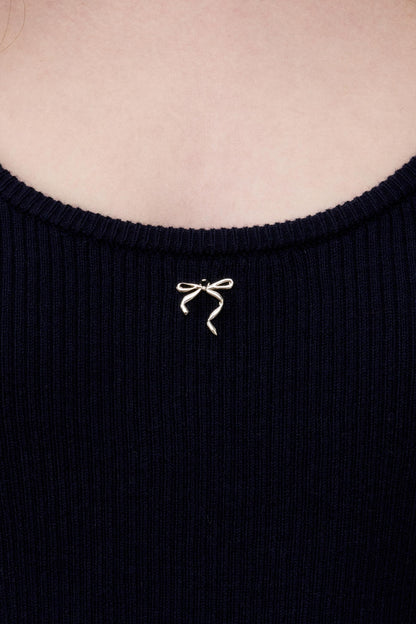 Lace Patchwork Knit Suspenders