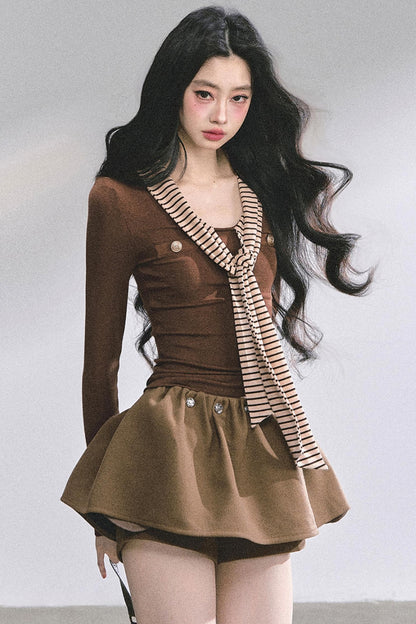 Sharp Shoulder T-Shirt