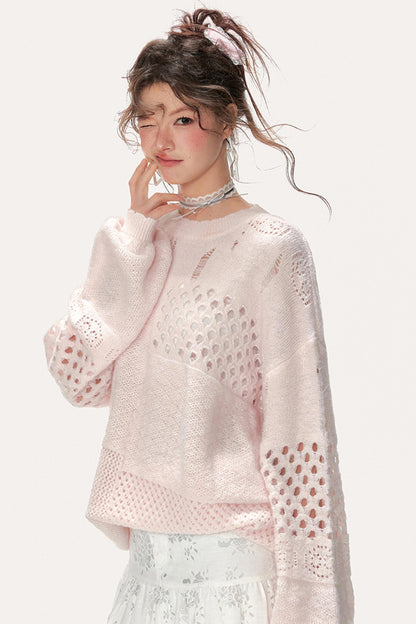 Lazy Sweet Multi-Layered Sweater