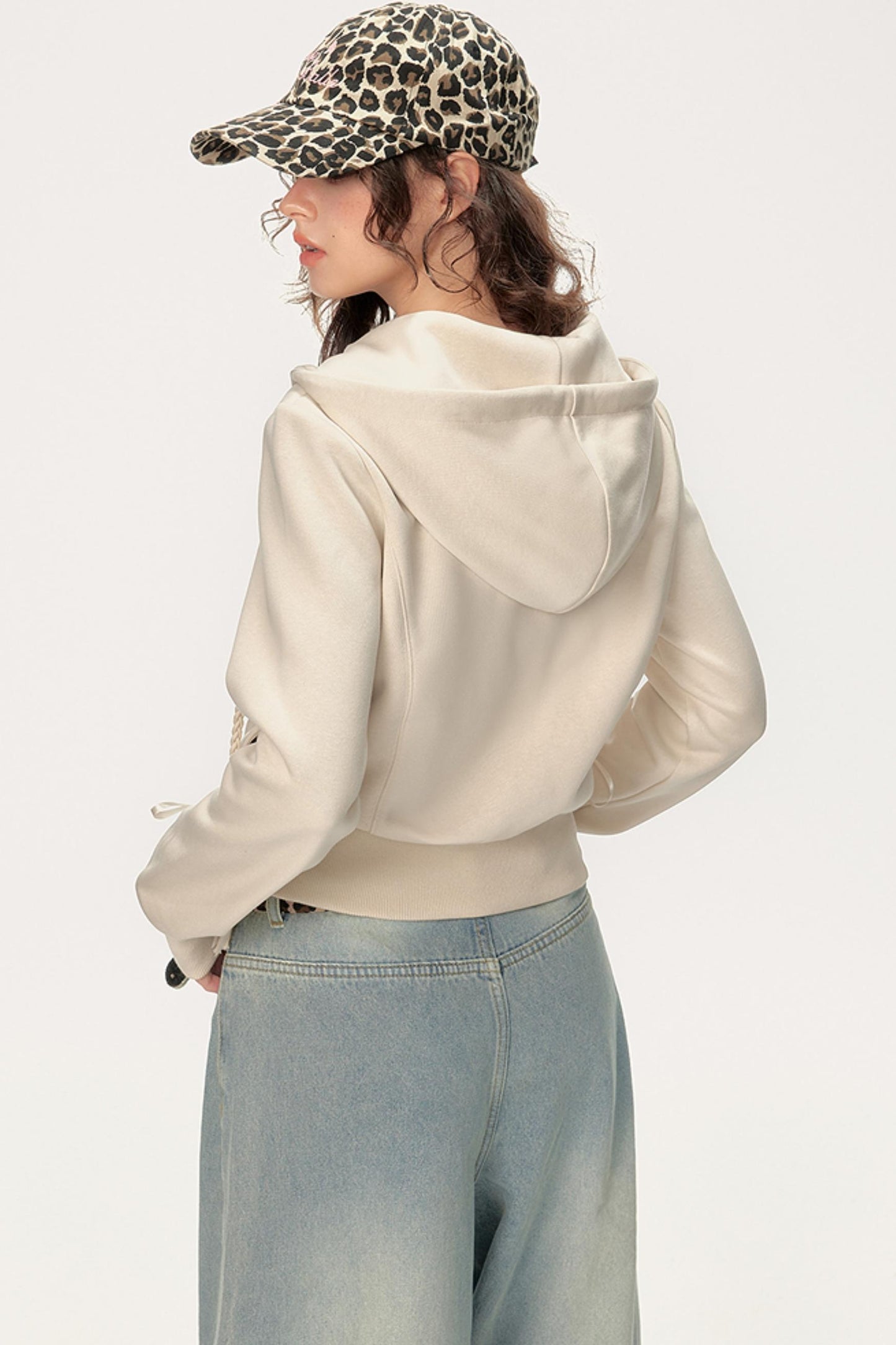 Elegant Hooded Cardigan