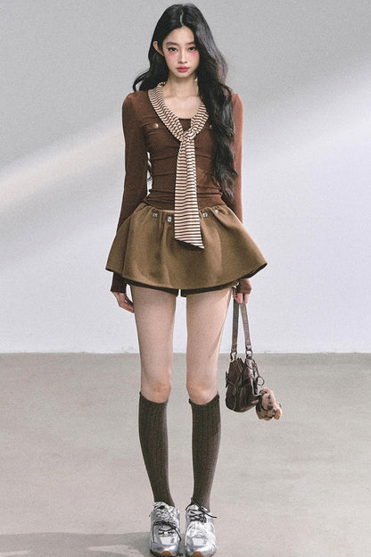 Sharp Shoulder T-Shirt