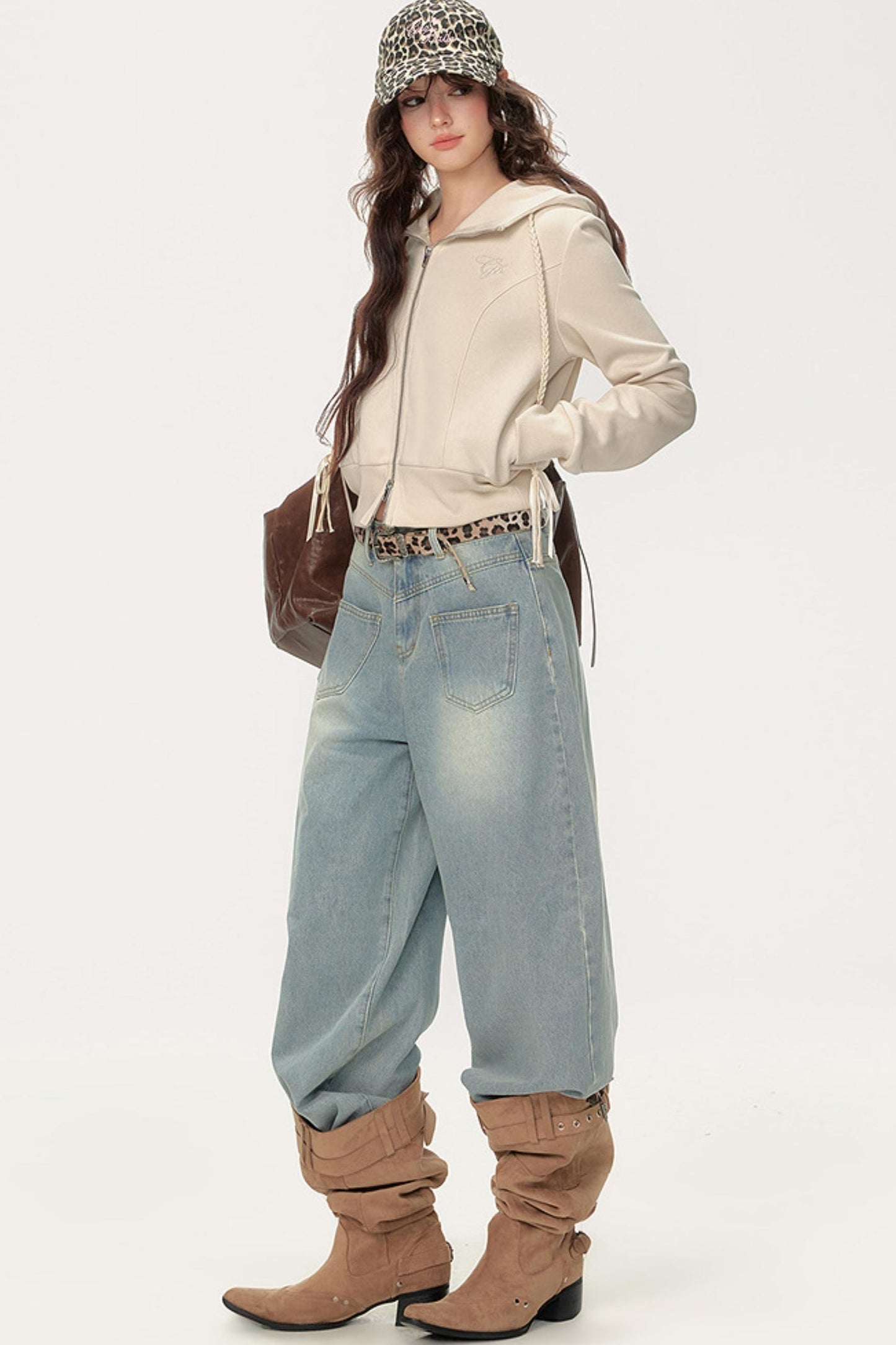 Elegant Hooded Cardigan