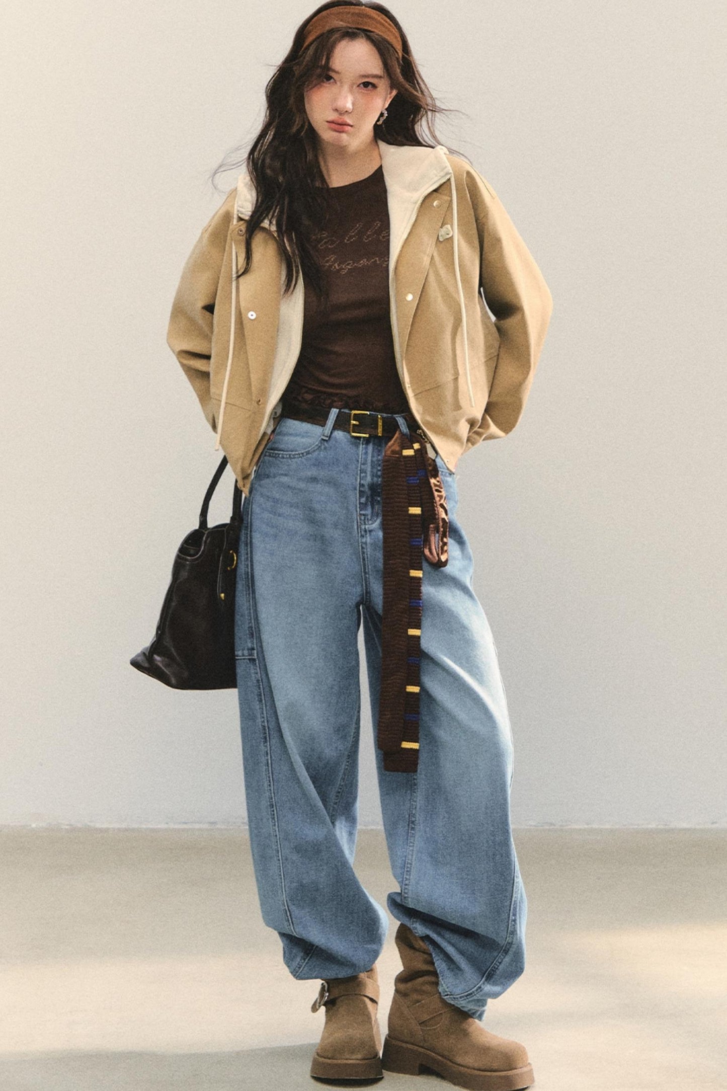 Brown Cocoon Outerwear Set-Up