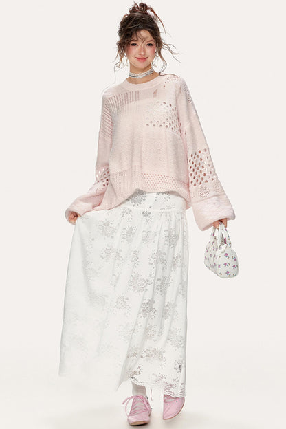 Lazy Sweet Multi-Layered Sweater