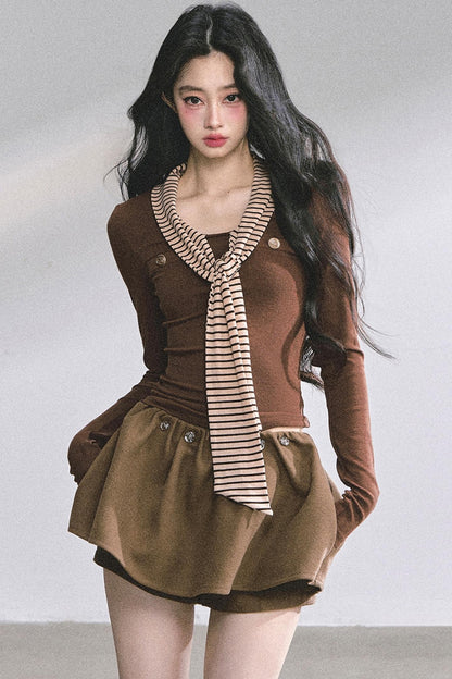 Sharp Shoulder T-Shirt