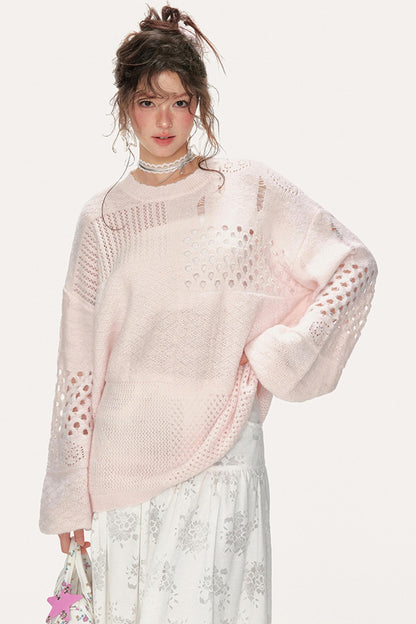 Lazy Sweet Multi-Layered Sweater