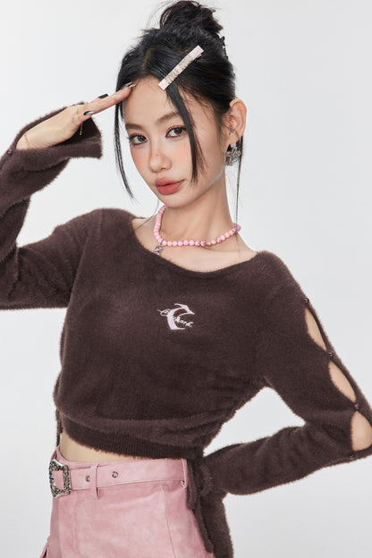 Sweet Caramel Knit Sweater