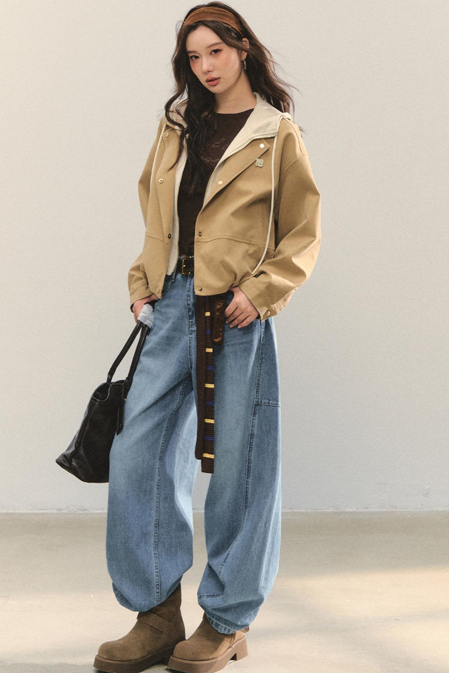 Brown Cocoon Outerwear Set-Up