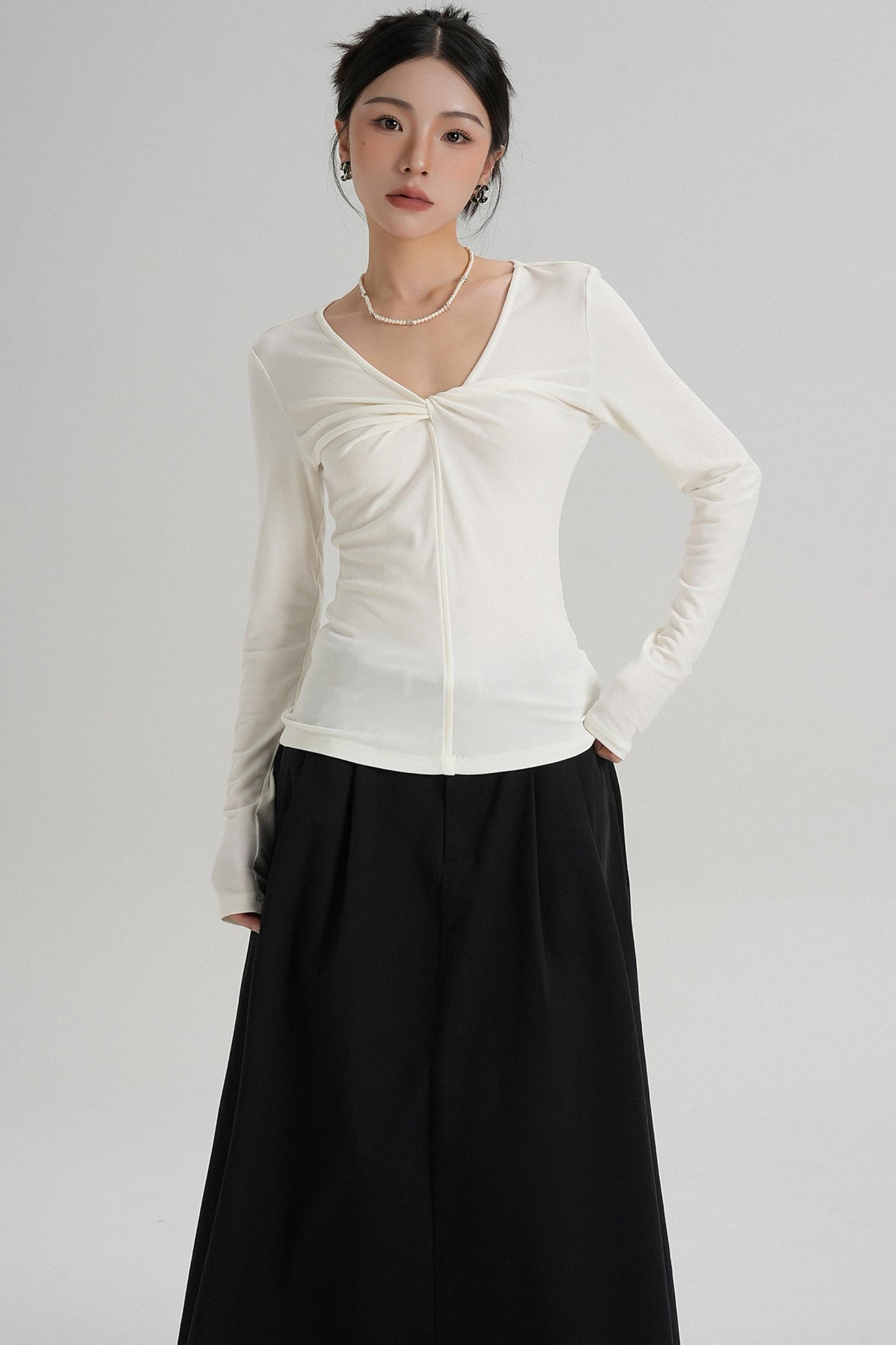 Wool Long-Sleeved Shirt