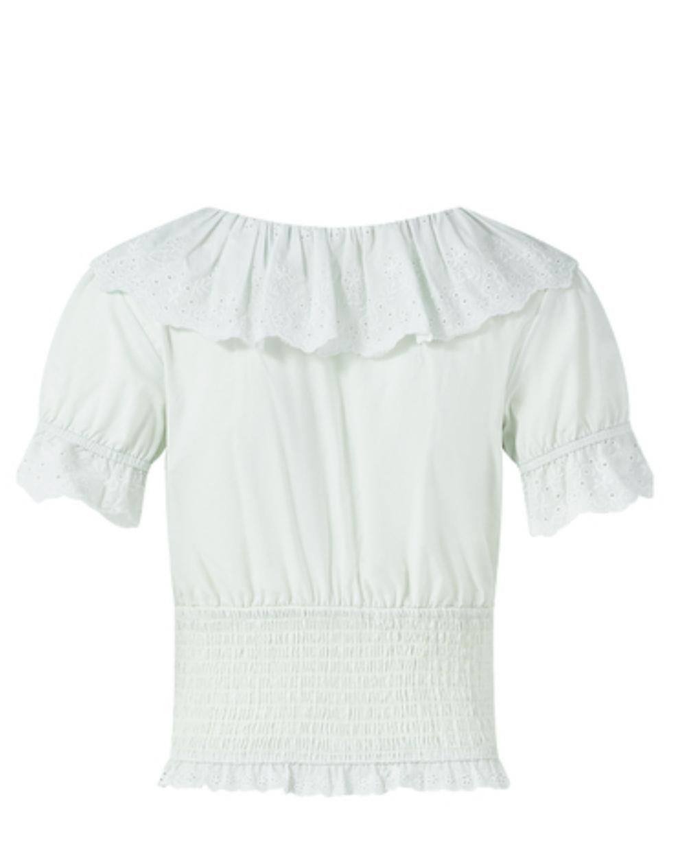 Puff Sleeve Top Skirt Set-Up