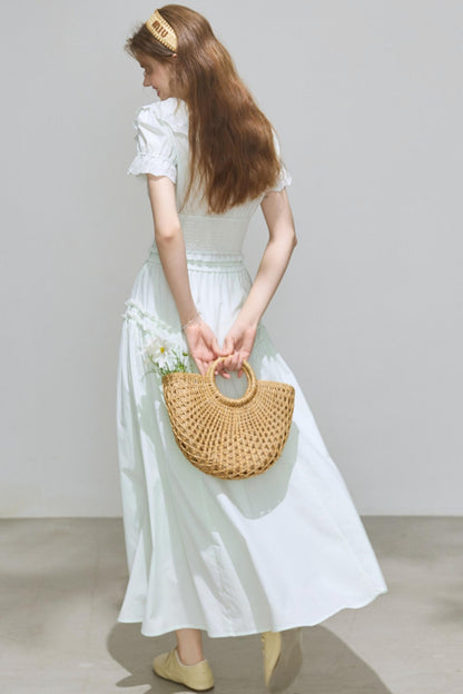 Puff Sleeve Top Skirt Set-Up