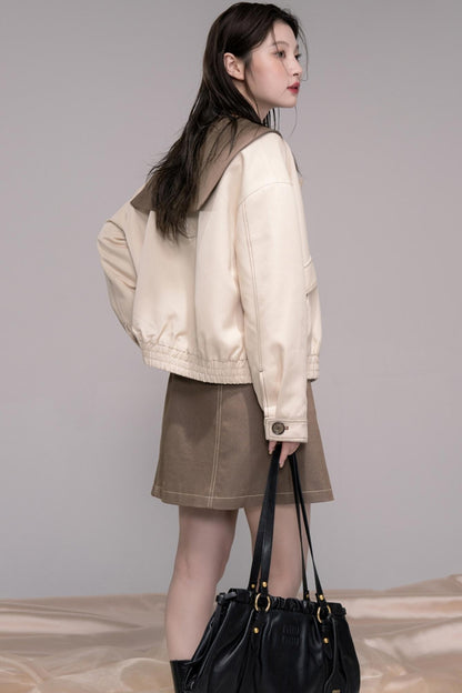 Mountain Apricot Denim Jacket Set-Up