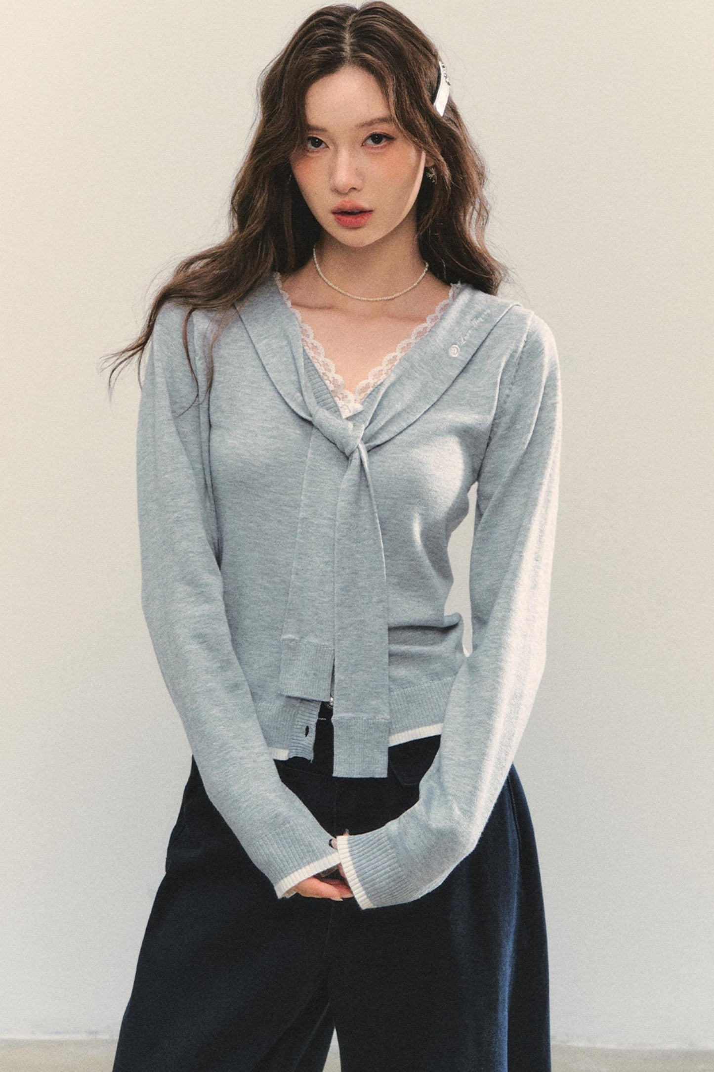 Luxe Patchwork Knit Sweater