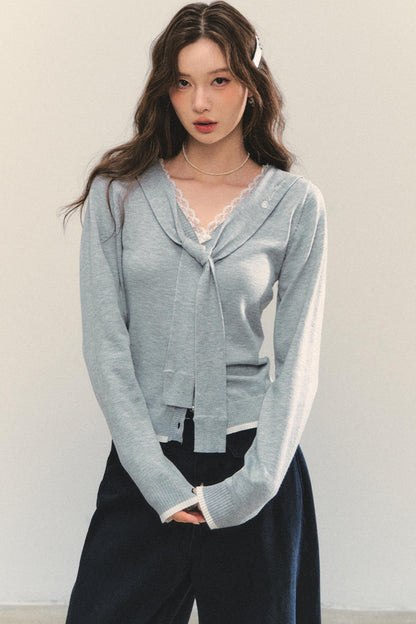 Luxe Patchwork Knit Sweater