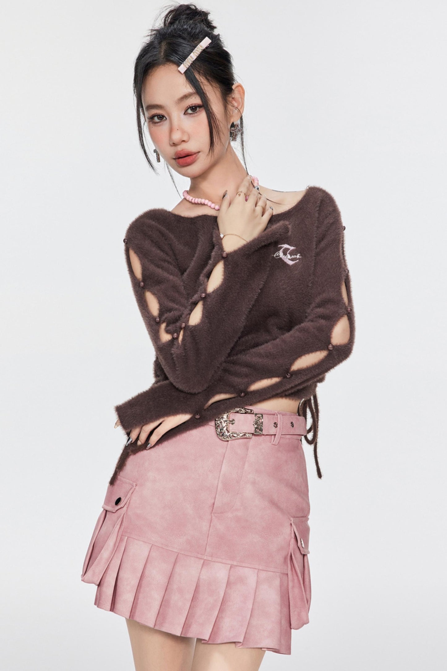 Sweet Caramel Knit Sweater