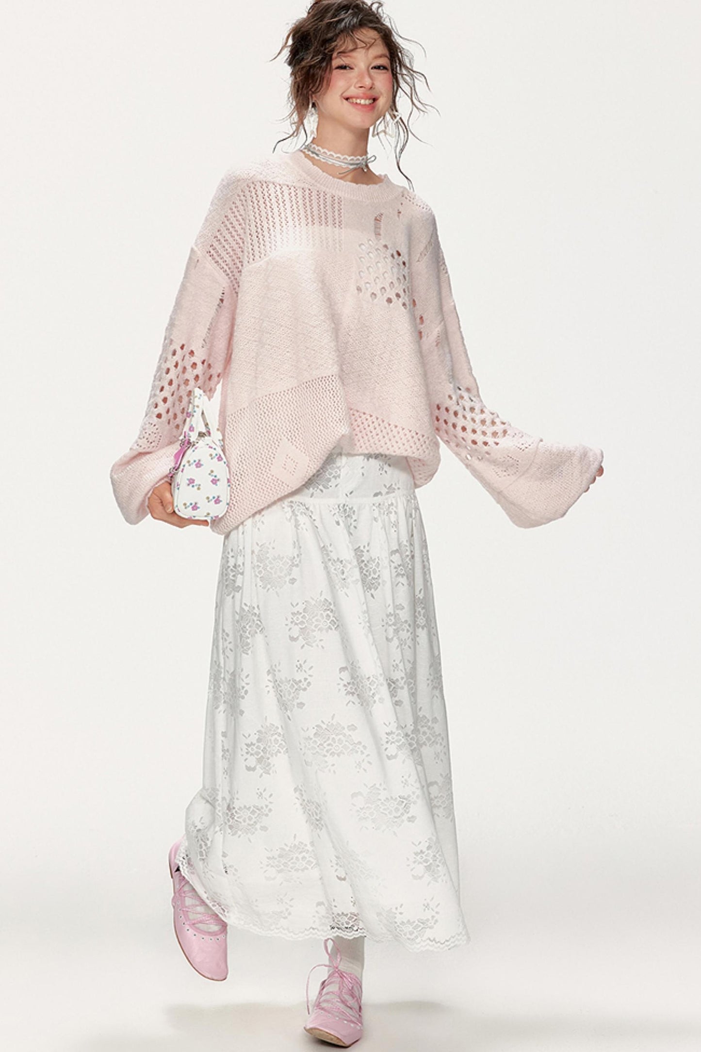 Lazy Sweet Multi-Layered Sweater