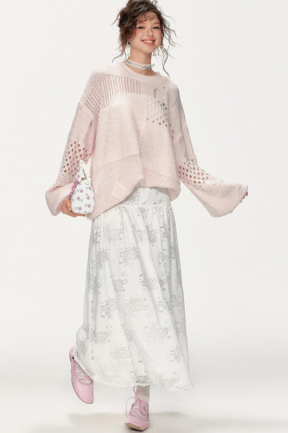 Lazy Sweet Multi-Layered Sweater