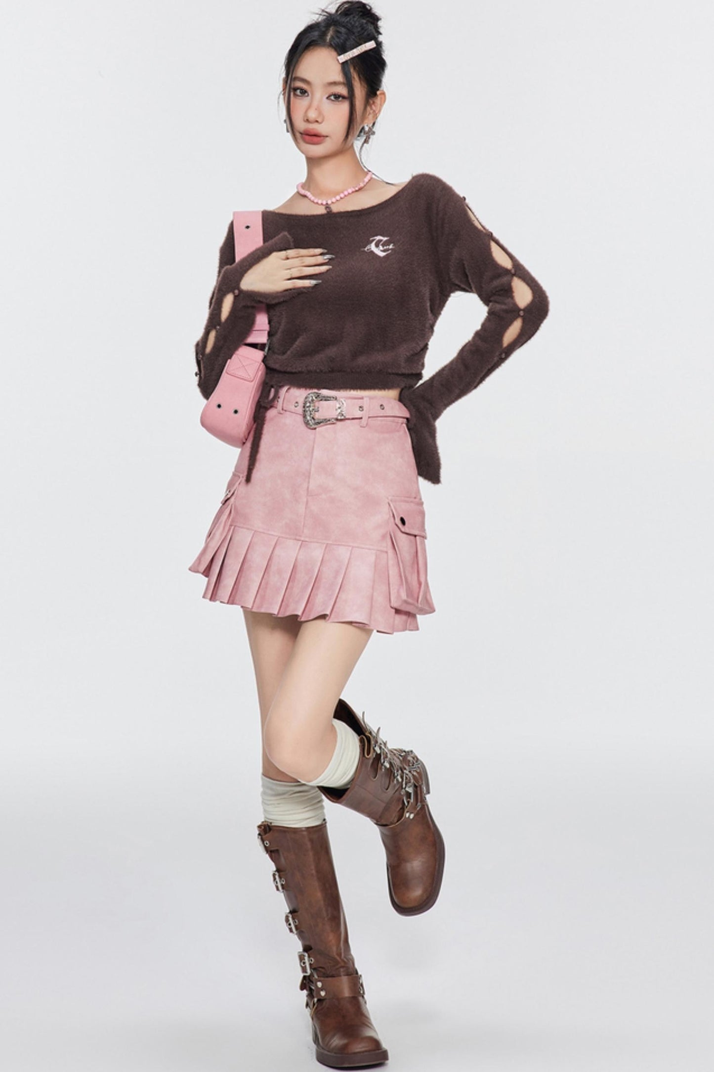 Sweet Caramel Knit Sweater