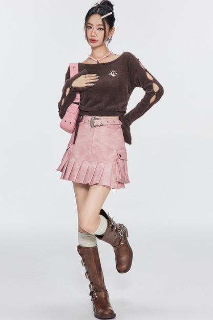 Sweet Caramel Knit Sweater