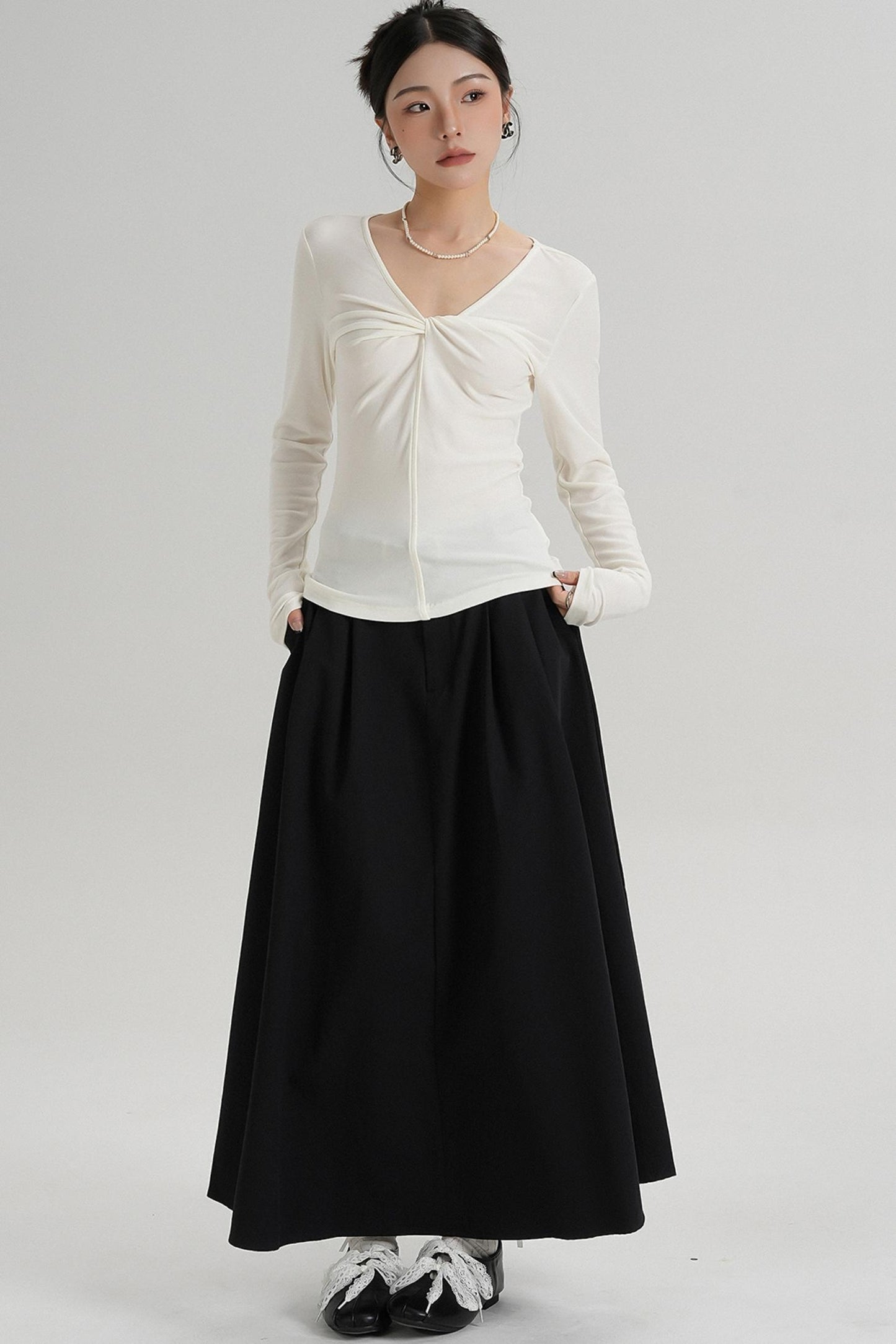 Wool Long-Sleeved Shirt