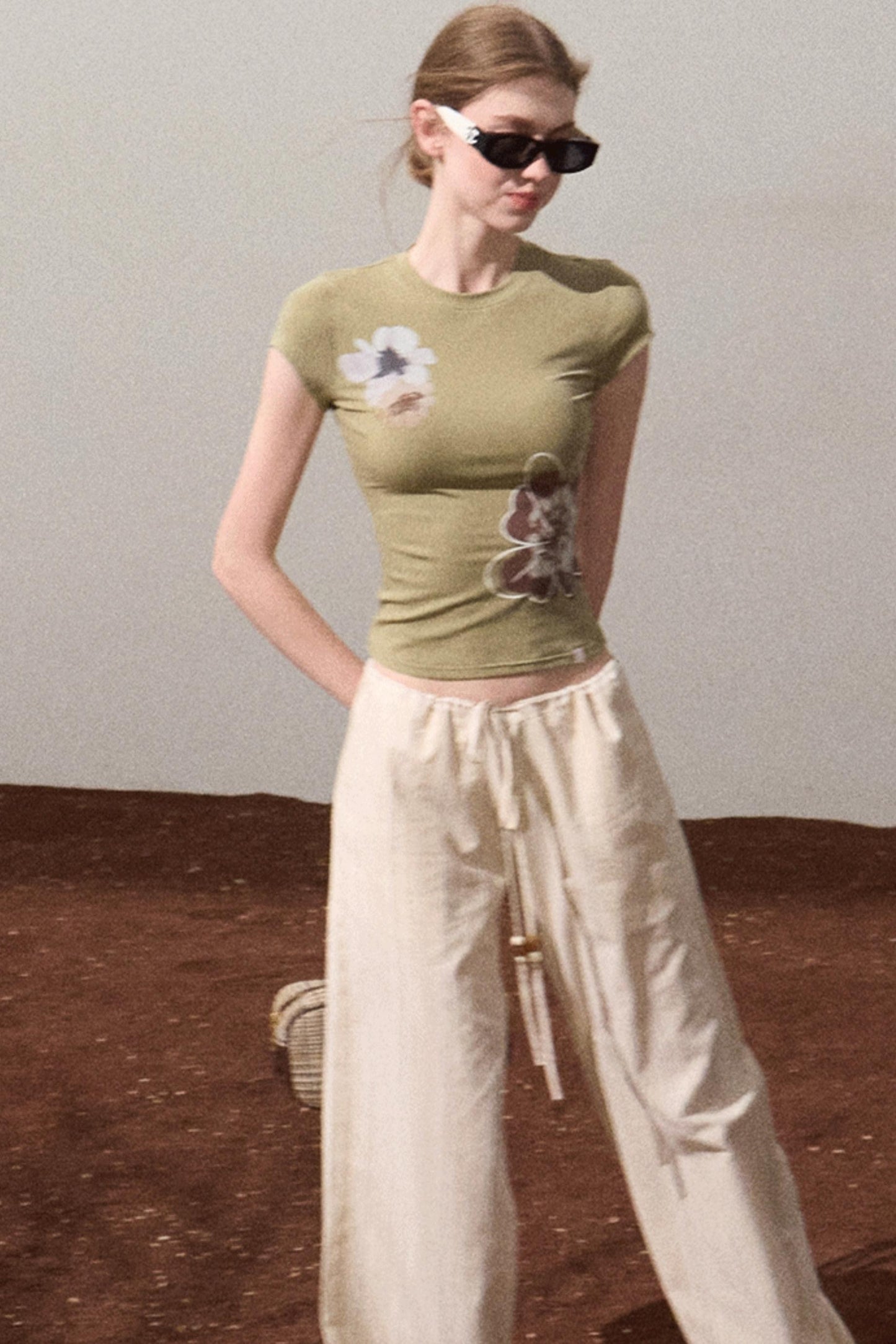 Amber Striped Pants Set-Up