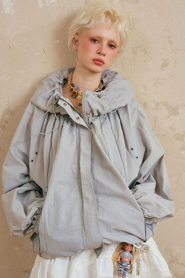 레이스 스포츠 카고 재킷 