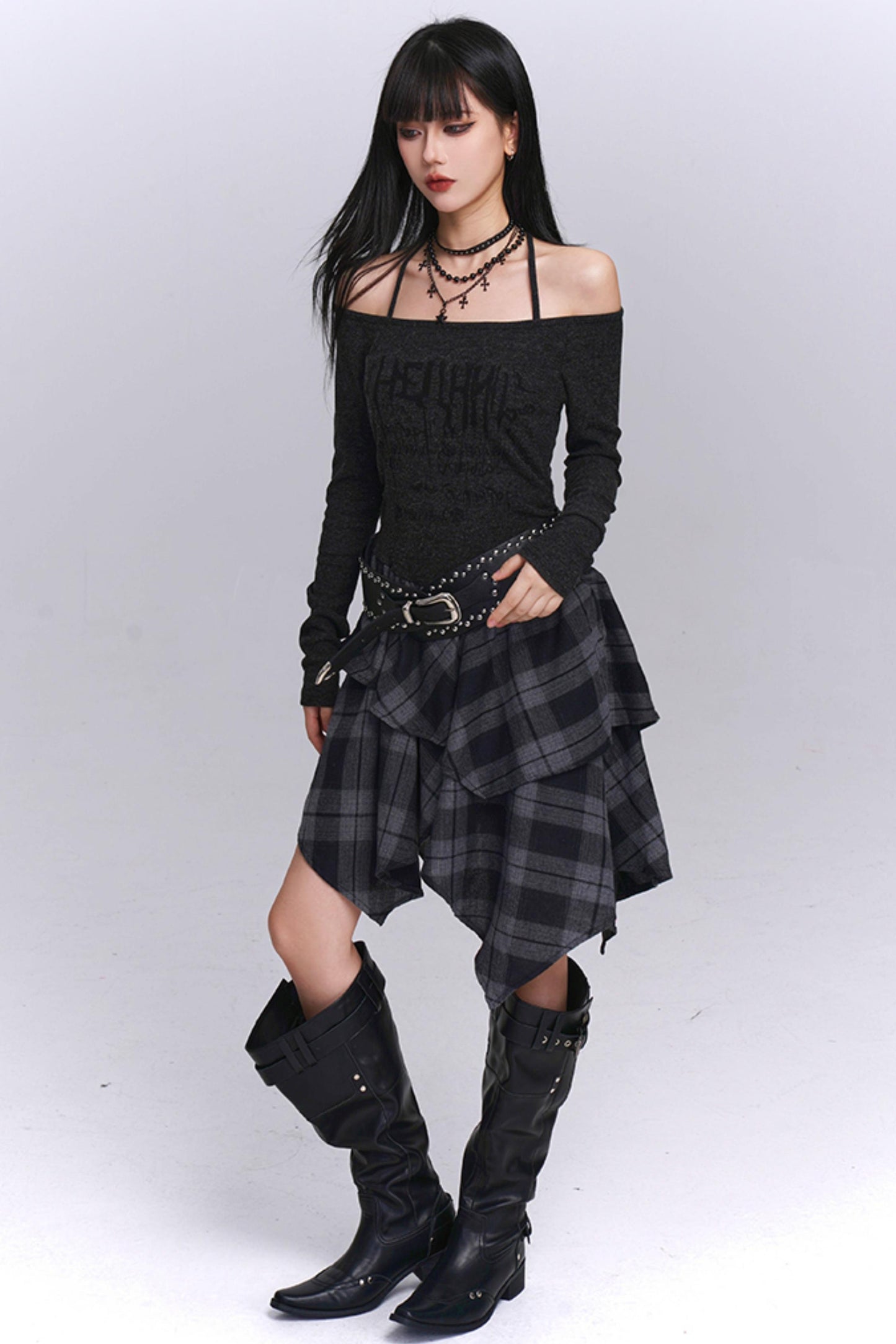 Hot Girl Off-Shoulder Party Dress