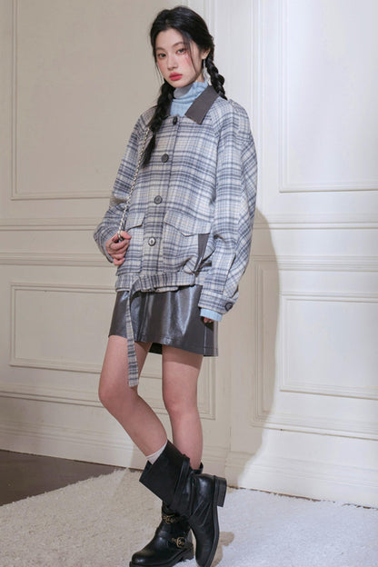 Snow Wool Tweed Jacket Set-Up