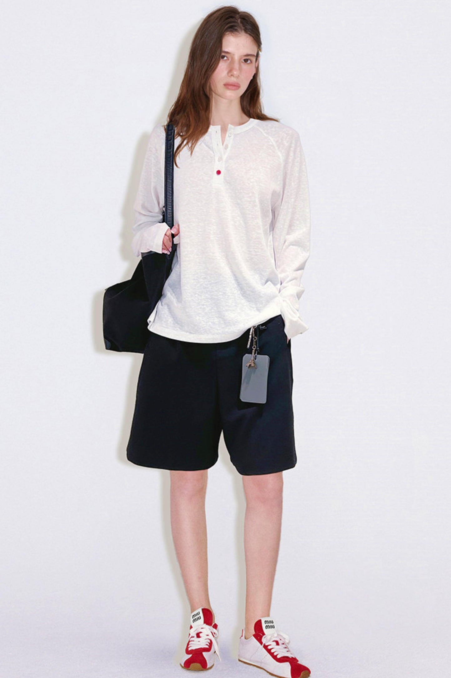 Bright-Colored Raglan T-Shirt