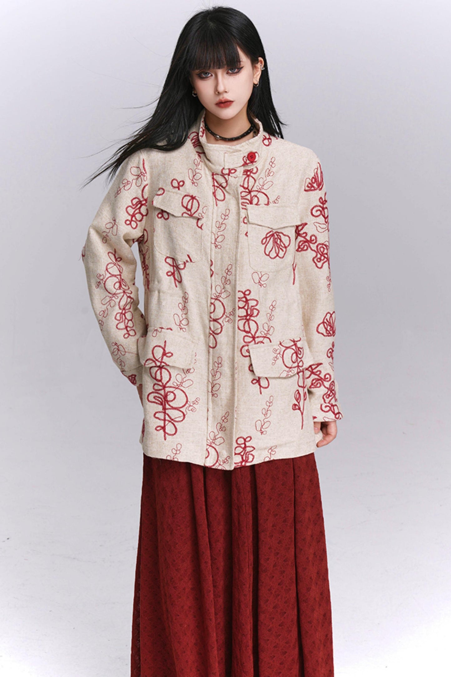 Temperament Linen Trench Coat